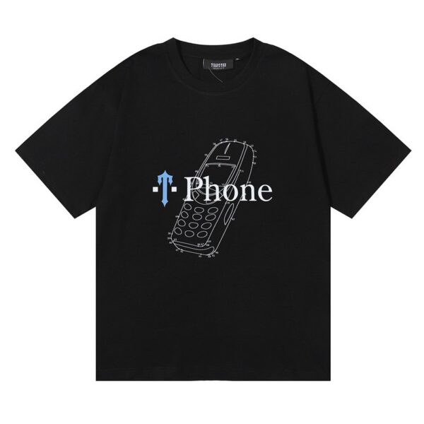 Camiseta Trapstar Negra Phone