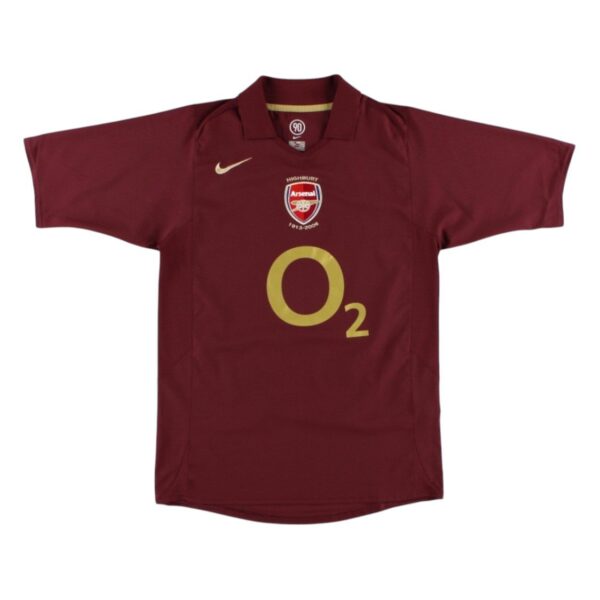 Camiseta Arsenal 05/06 talla niño 1ª equipación