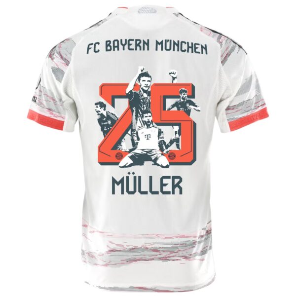 Camiseta Bayern Múnich 25/26 2ª equipación edición homenaje Müller