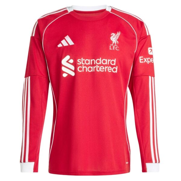 Camiseta Liverpool 25/26 1ª equipación Manga Larga