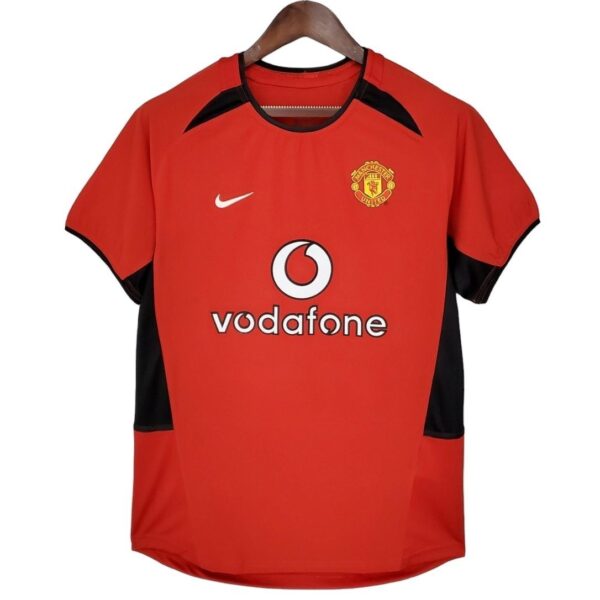 Camiseta Retro Manchester United 02/04 1ª equipación