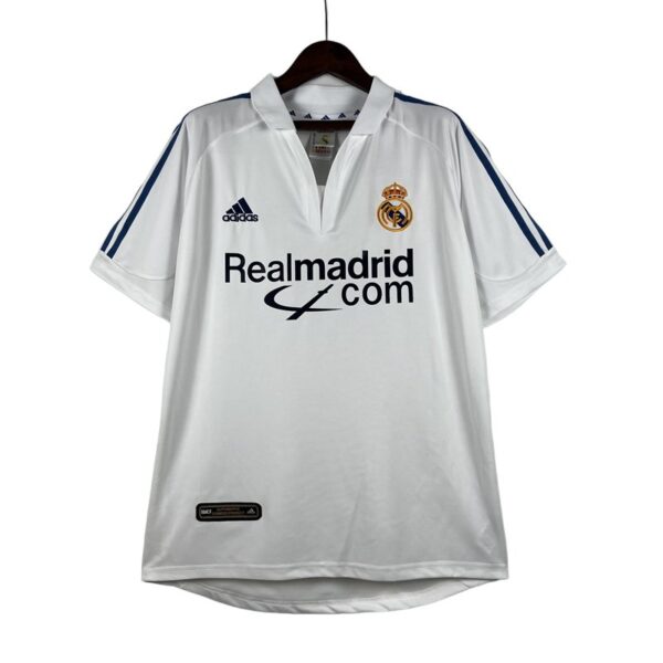 Camiseta Retro Real Madrid 01/02 1ª Equipación