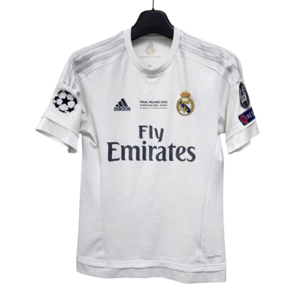 Camiseta Retro Real Madrid 15/16 1ª Equipación - Edición Final Champions League