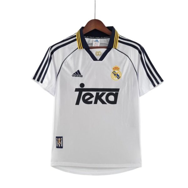 Camiseta Retro Real Madrid 2000 1ª Equipación