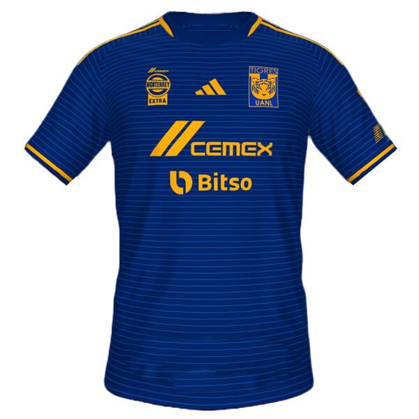 Camiseta Tigres U.A.N.L 23/24 2ª equipación