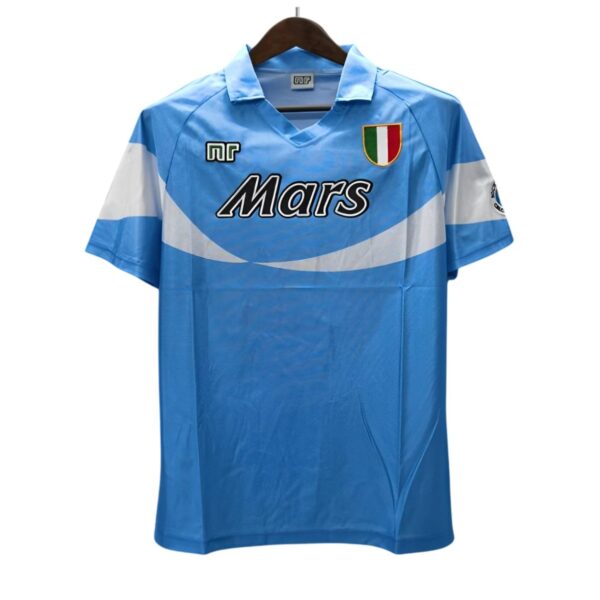 Camiseta retro Nápoles 90/91 1ª equipación segunda versión