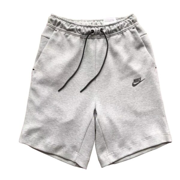 Pantalón Corto Nike Tech Fleece Gris