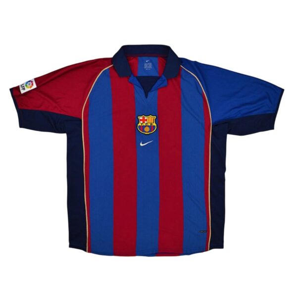 Camiseta retro FC Barcelona 01/02 1ª equipación