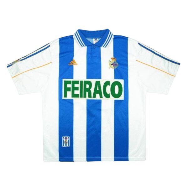 Camiseta retro Deportivo de la Coruña 99/00 1ª equipación