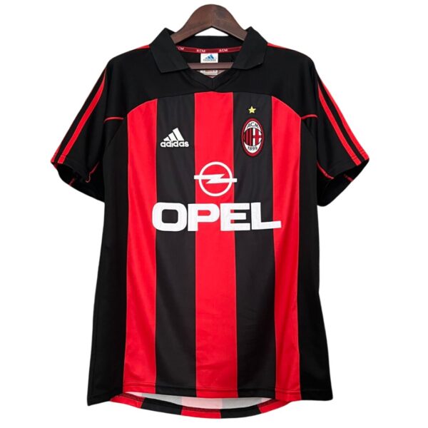 Camiseta retro AC Milan 00/02 1ª equipación