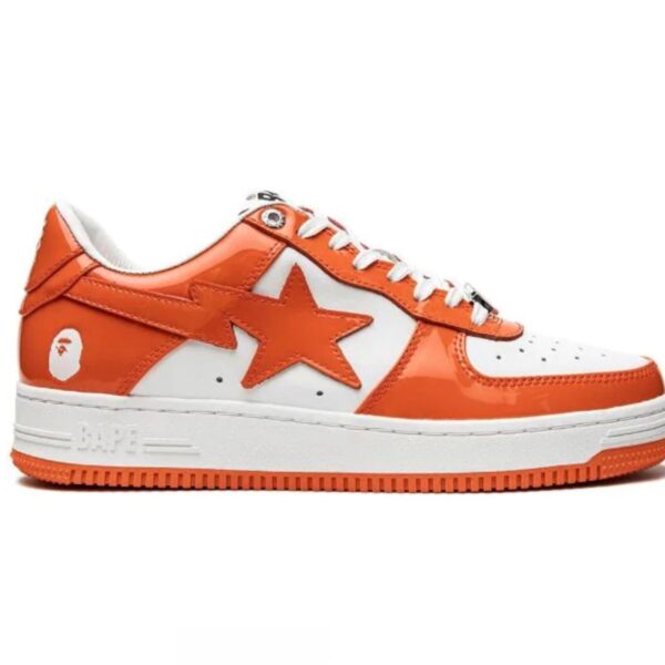 BAPE STA Low Orange