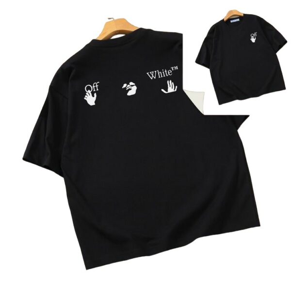Camiseta Off-White Oversize Negra