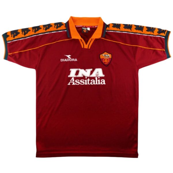 Camiseta retro AS Roma 98/99 1ª equipación