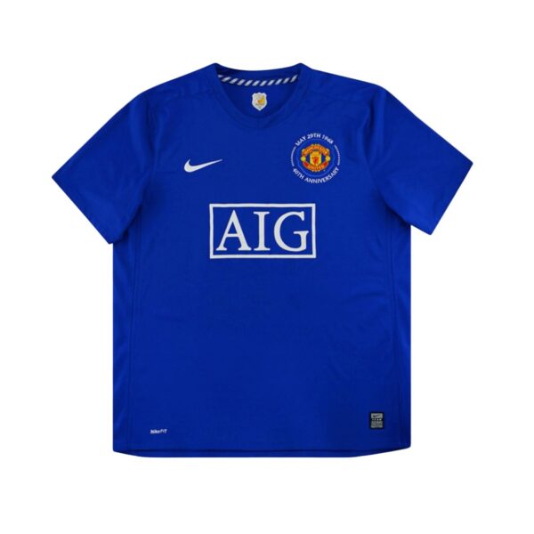 Camiseta retro Manchester United 08/09 2ª equipación manga corta