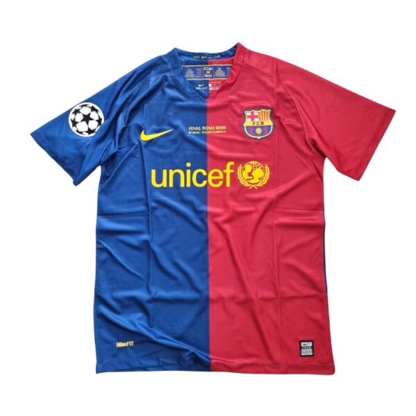 Camiseta retro FC Barcelona 08/09 1ª equipación - Edición Final Champions