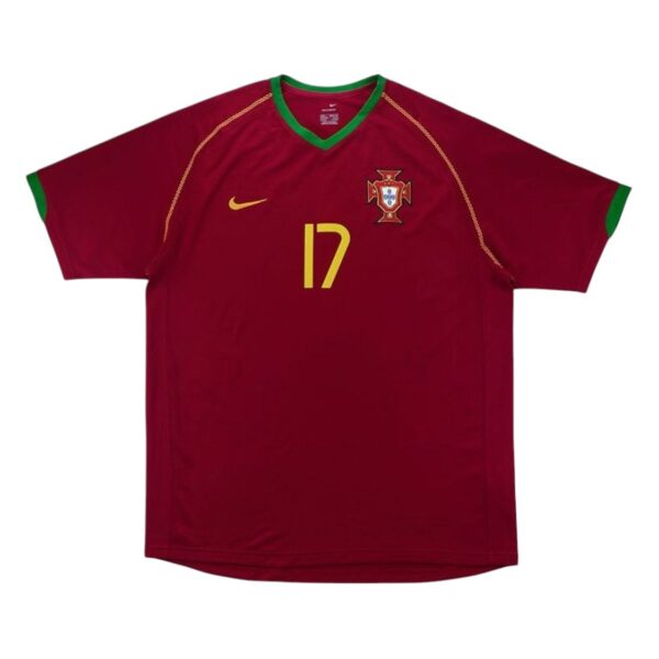 Camiseta Portugal 2006 talla niño 1ª equipación
