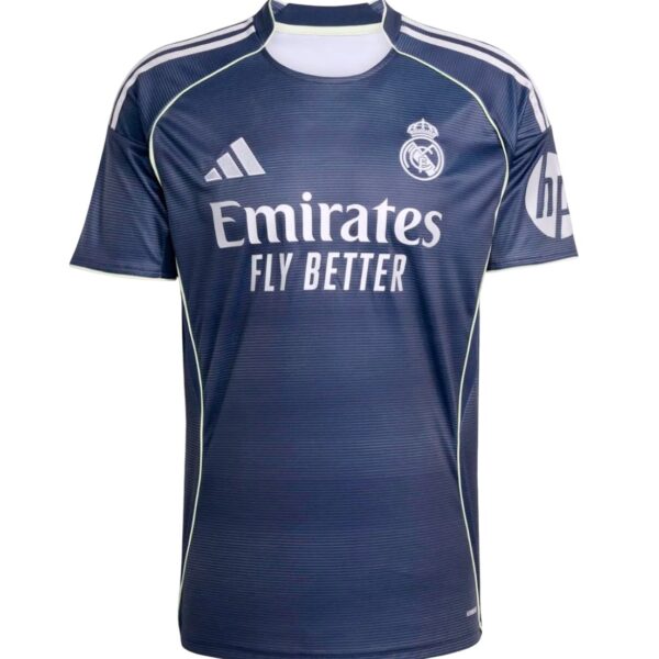 Camiseta Real Madrid 25/26 talla niño 2ª equipación