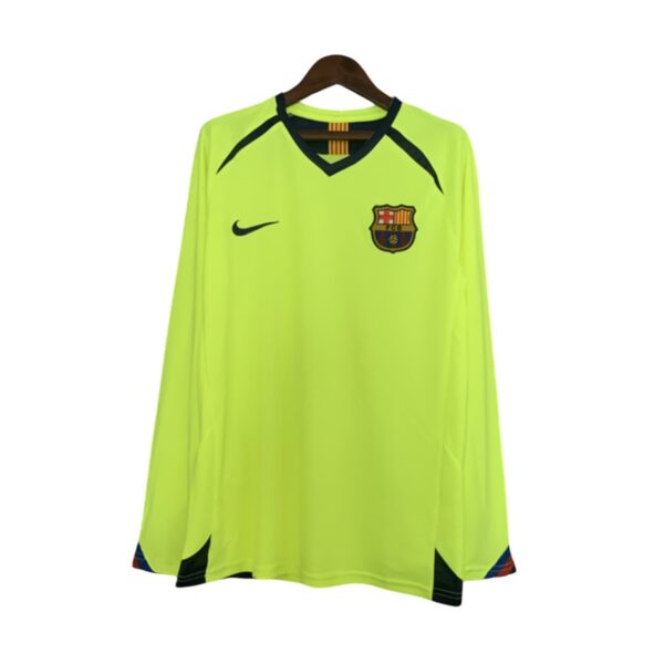 Camiseta retro FC Barcelona 05/06 2ª equipación manga larga