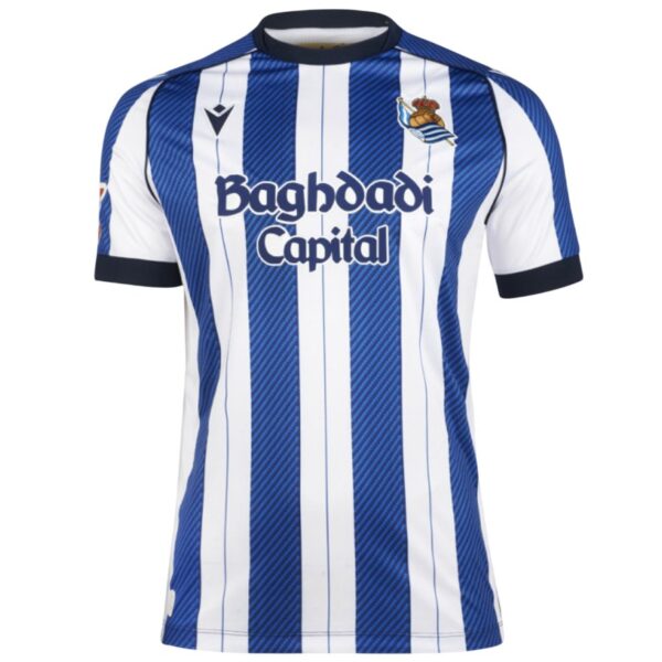 Camiseta Real Sociedad 25/26 1ª equipación con sponsor