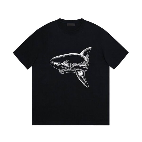 Camiseta Palm Angels Negra SHARK