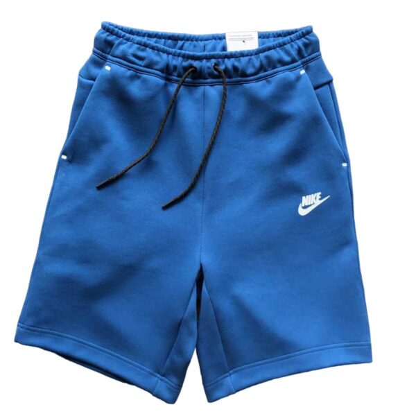 Pantalón Corto Nike Tech Fleece Azul