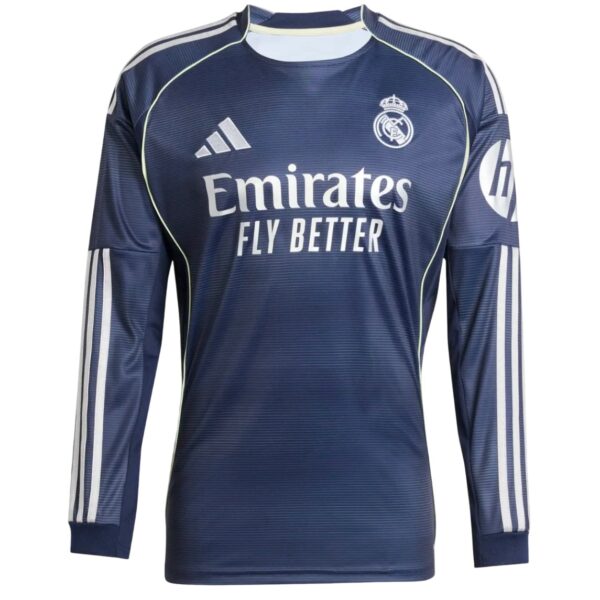 Camiseta Real Madrid 25/26 2ª equipación manga larga