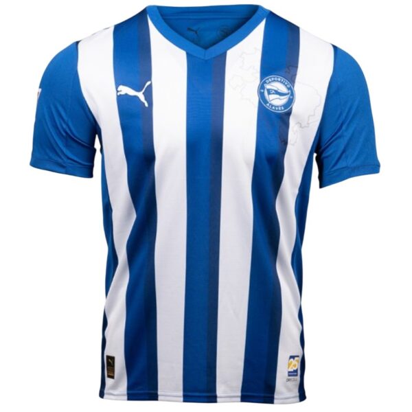 Camiseta Alavés 25/26 talla niño 1ª equipación sin sponsor