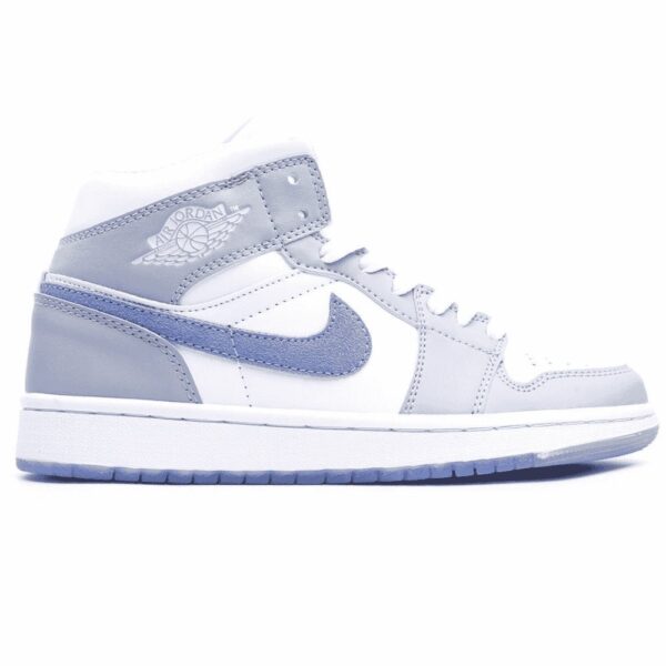 Air Jordan 1 Mid Grey Blue