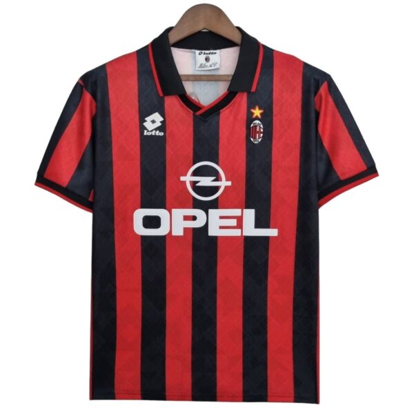 Camiseta retro AC Milan 95/96 1ª equipación