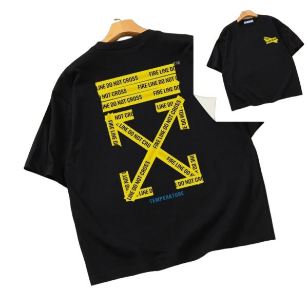 Camiseta Off-White Oversize Negra