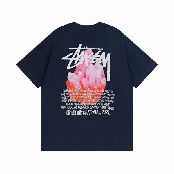 Camiseta STÜSSY Azul Marino