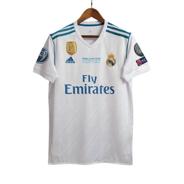 Camiseta Retro Real Madrid 17/18 1ª Equipación - Edición Final Champions League