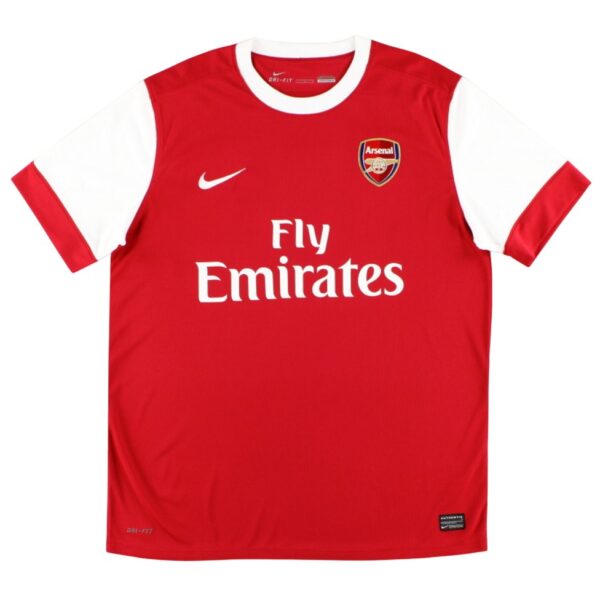 Camiseta Retro Arsenal 10/11 1ª equipación