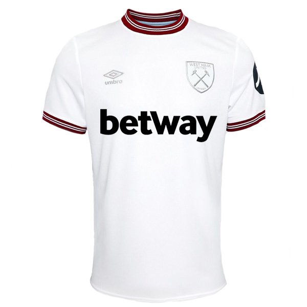Camiseta West Ham 23/24 2ª equipación