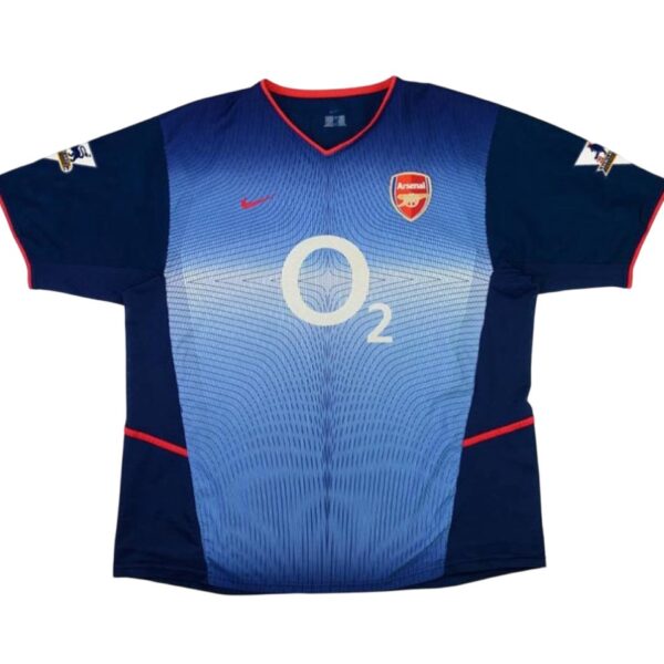 Camiseta Retro Arsenal 02/03 2ª equipación