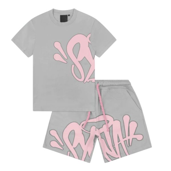 Syna World Twinset Gris y Rosa