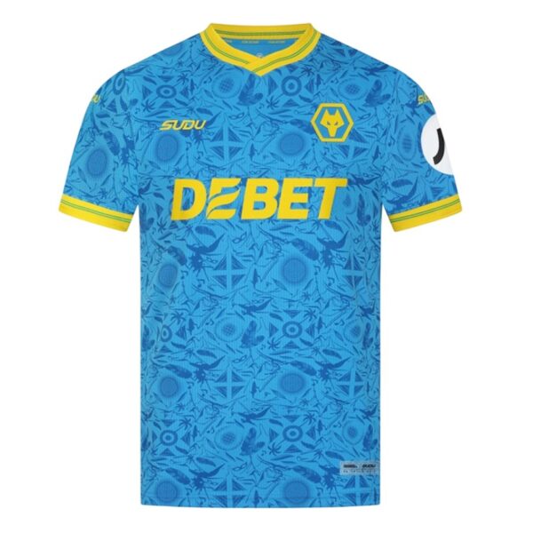 Camiseta Wolves 25/26 talla niño 3ª equipación