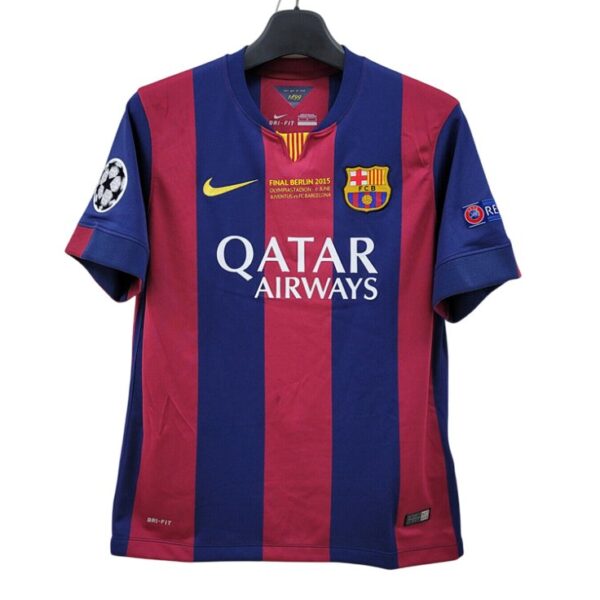 Camiseta Retro FC Barcelona 14/15 1ª Equipación - Edición Final Champions League