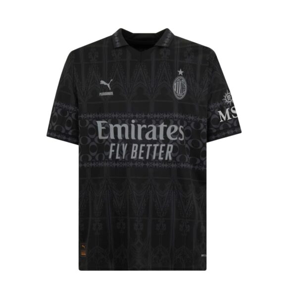 Camiseta AC Milan 23/24 x Pleasures Dark Version