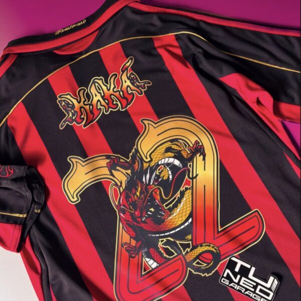 Camiseta Retro AC Milan dorsales especiales