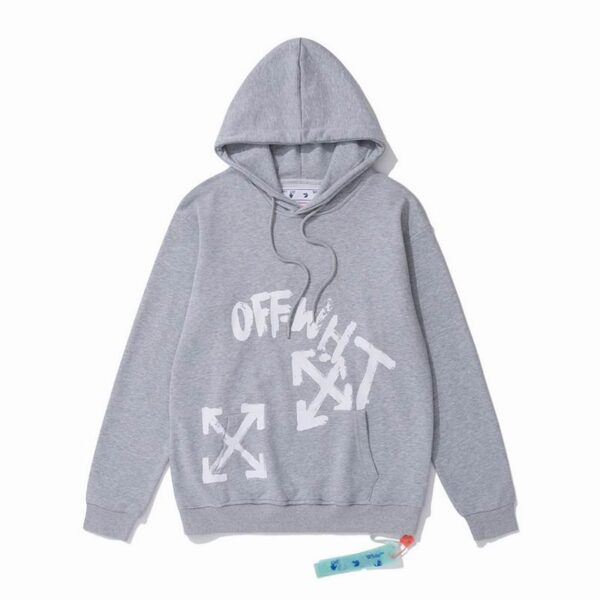 Sudadera Off-White Gris