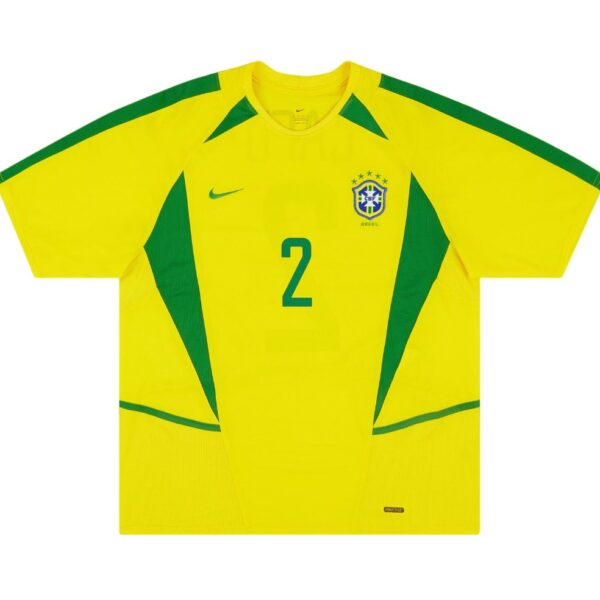 Camiseta Retro Brasil 2002