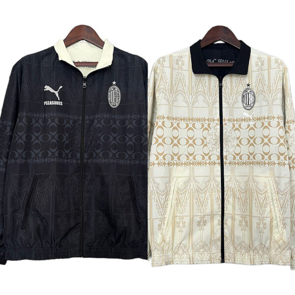 Chaqueta reversible AC Milan x Pleasures