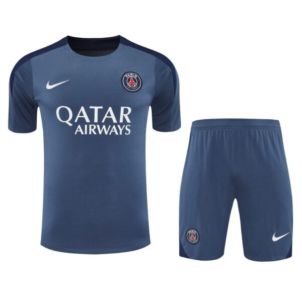 Conjunto de calentamiento PSG azul oscuro