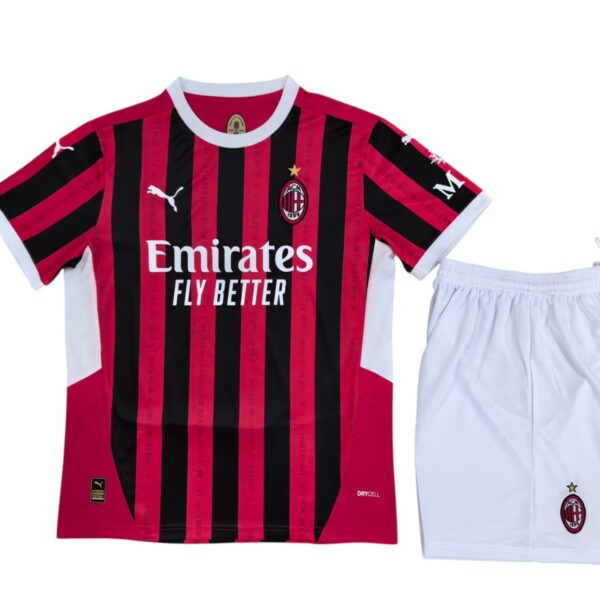Conjunto AC Milan 24/25 1ª equipación
