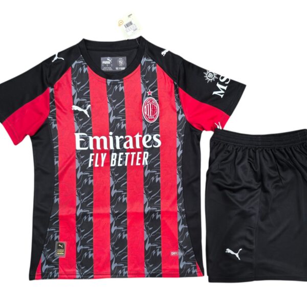 Conjunto AC Milan 25/26 1ª equipación