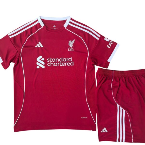 Conjunto Liverpool 25/26 1ª equipación