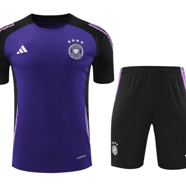 Conjunto de calentamiento Alemania morado