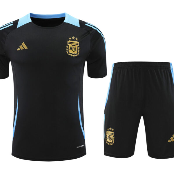 Conjunto de calentamiento Argentina negro 2