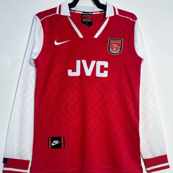 Camiseta Retro Arsenal 96/97 1ª equipación manga larga